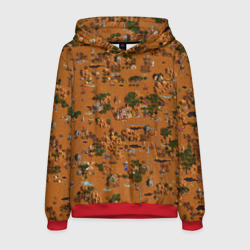 Мужская толстовка 3D Герои 3 Карта Фабрики 