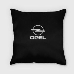 Opel logo white – Подушка 3D с принтом купить