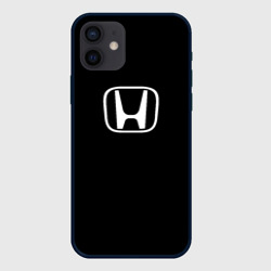 Honda white logo – Чехол для iPhone 12 Mini с принтом купить