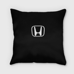 Honda white logo – Подушка 3D с принтом купить