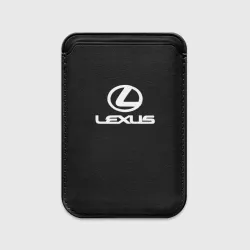 Картхолдер Magsafe магнитный Lexus white logo