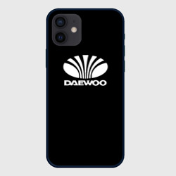 Daewoo white logo – Чехол для iPhone 12 Mini с принтом купить