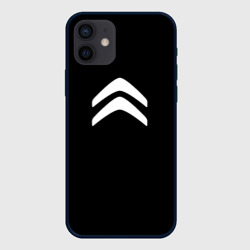Citroen white logo – Чехол для iPhone 12 Mini с принтом купить