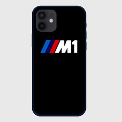 BMW m1 logo – Чехол для iPhone 12 Mini с принтом купить