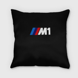 BMW m1 logo – Подушка 3D с принтом купить