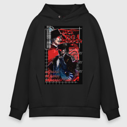 Мужское худи Oversize хлопок Повесть о конце света Джек-потрошитель