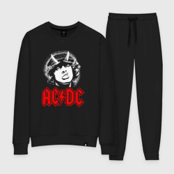 AC/DC Angus Young rock – Женский костюм хлопок с принтом купить со скидкой в -9%