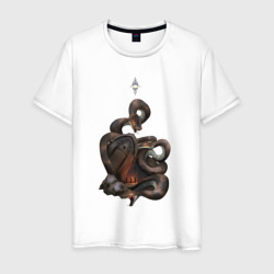 Bloodborne - Тень Ярнама – Мужская футболка хлопок с принтом купить со скидкой в -20%