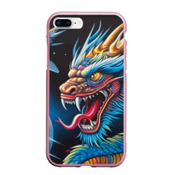 Фантастический космический дракон - нейросеть – Чехол для iPhone 7Plus/8 Plus матовый с принтом купить
