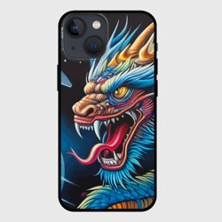 Фантастический космический дракон - нейросеть – Чехол для iPhone 13 mini с принтом купить