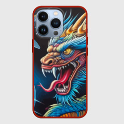 Фантастический космический дракон - нейросеть – Чехол для iPhone 13 Pro с принтом купить