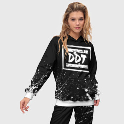 Женский костюм с толстовкой 3D DDT rock group - фото 2
