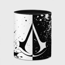 Кружка с полной запечаткой Assasin's Creed - black and white - фото 2