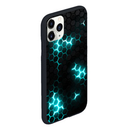 Чехол для iPhone 11 Pro Max матовый Дед спейс - текстура нанокостюма - фото 2