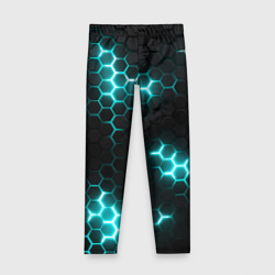 Детские леггинсы 3D Дед спейс - текстура нанокостюма