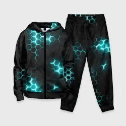 Детский костюм 3D Дед спейс - текстура нанокостюма