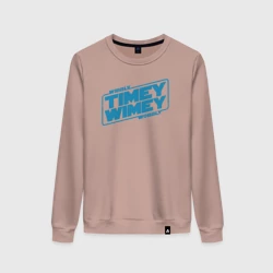 Женский свитшот хлопок Timey wimey wibbly wobbly