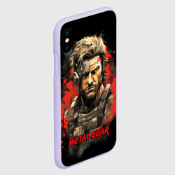 Чехол для iPhone XS Max матовый Venom Snake Metal   gear  game - фото 2