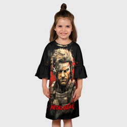 Детское платье 3D Venom Snake Metal   gear  game - фото 2