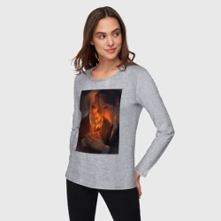 Женский лонгслив хлопок Патриотизм Мориарти Шерлок Холмс Детектив - фото 2