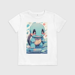 Детская футболка хлопок Покемон Сквиртл