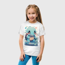 Детская футболка хлопок Покемон Сквиртл - фото 2
