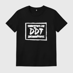 Мужская футболка хлопок ДДТ - рок группа