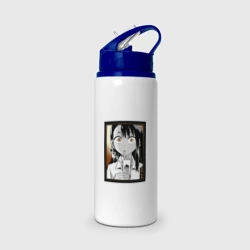 Бутылка для воды с трубочкой Не издевайся Нагаторо Хаясэ