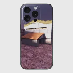 Чехол для iPhone 16 Pro Max силиконовый с защитой камеры Counter Strike 1.6 de_nuke