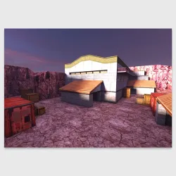 Поздравительная открытка Counter Strike 1.6 de_nuke