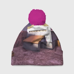 Шапка 3D c помпоном Counter Strike 1.6 de_nuke