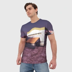 Мужская футболка 3D Counter Strike 1.6 de_nuke - фото 2