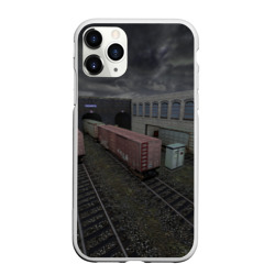 Чехол для iPhone 11 Pro Max матовый Counter Strike 1.6 de_train