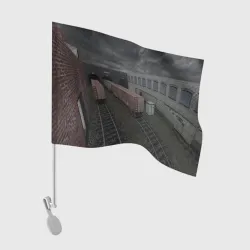 Флаг для автомобиля Counter Strike 1.6 de_train