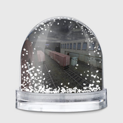 Игрушка Снежный шар Counter Strike 1.6 de_train