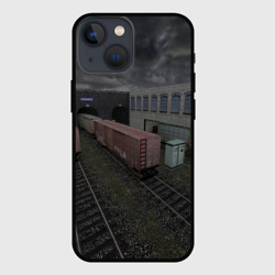 Чехол для iPhone 13 mini Counter Strike 1.6 de_train