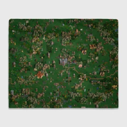 Плед 3D Герои 3 Карта Замка 