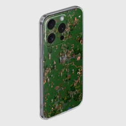 Чехол для iPhone 15 Pro силиконовый с защитой камеры Герои 3 Карта Замка  - фото 2