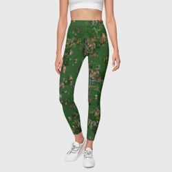 Леггинсы 3D Герои 3 Карта Замка  - фото 2