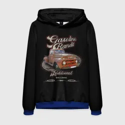 Мужская толстовка 3D Хот-род в стиле rat Gasoline Bandit
