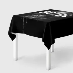 Скатерть 3D AC DC - большой череп с подтеками