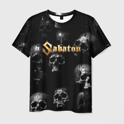 Sabaton - logo rock group – Футболка с принтом купить со скидкой в -26%