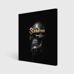 Холст квадратный Sabaton - rock group
