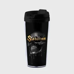 Термокружка-непроливайка Sabaton - rock group