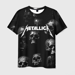 Metallica - logo rock group – Футболка с принтом купить со скидкой в -26%