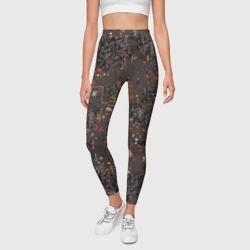 Леггинсы 3D Герои 3 Карта Инферно - фото 2