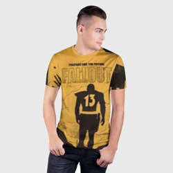 Мужская футболка 3D Slim Fallout 2 - фото 2