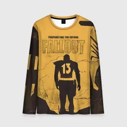 Мужской лонгслив 3D Fallout 2