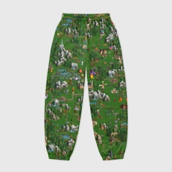 Женские джоггеры оверсайз 3D Герои 3 Карта Сопряжения