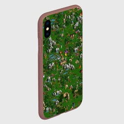 Чехол для iPhone XS Max матовый Герои 3 Карта Сопряжения - фото 2